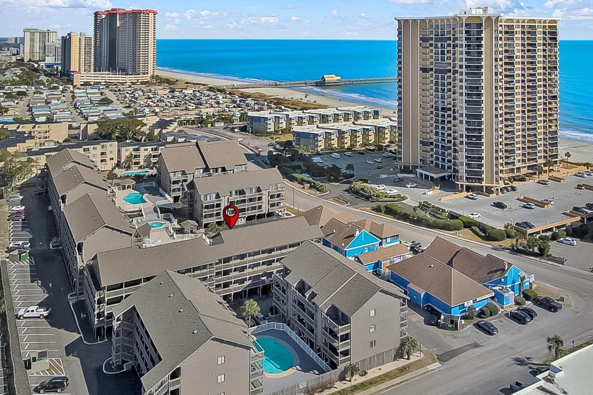 Two Bedroom Steps From The Beach! Shore Dr! Миртл-Бич Экстерьер фото